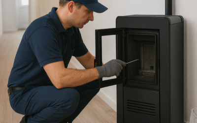 Técnico de estufa de pellet: mantenimiento, seguridad y eficiencia